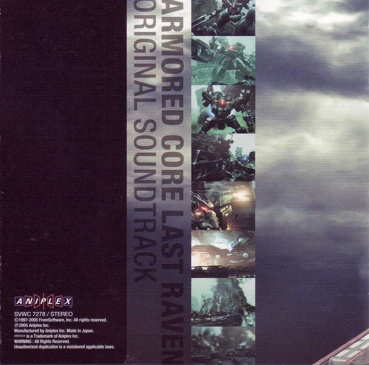 ARMORED CORE LAST RAVEN ORIGINAL SOUNDTRACK (2005) MP3